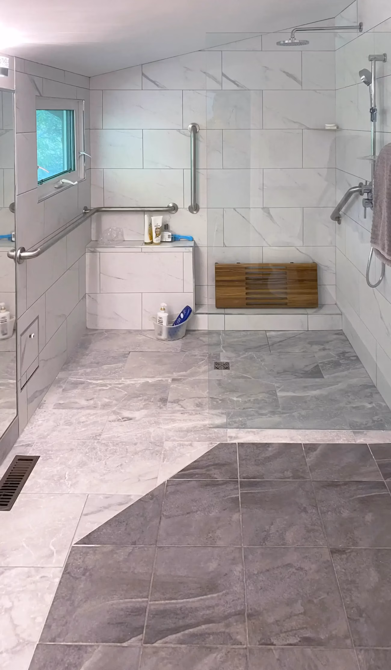 Renovated Westgate bathroom after the remodel
